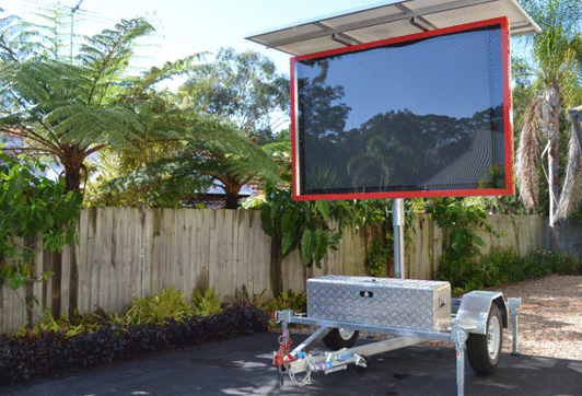 Digital signage trend using Solar technology for LED billboard trailers